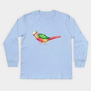 Very cute pineapple conure Kids Long Sleeve T-Shirt